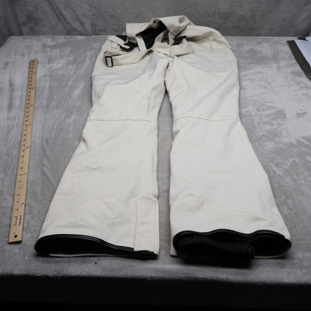 SEARIPE Snow Bib Pants Men XL White Genji-Tex Windproof Ski Winter Insulated NEW - Picture 16 of 16